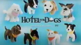 The Hotel for Dogs Happy Meal toy collection.