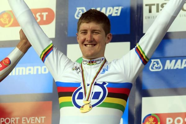Under 23 Men's time trial world champion Luke Durbridge (Australia)