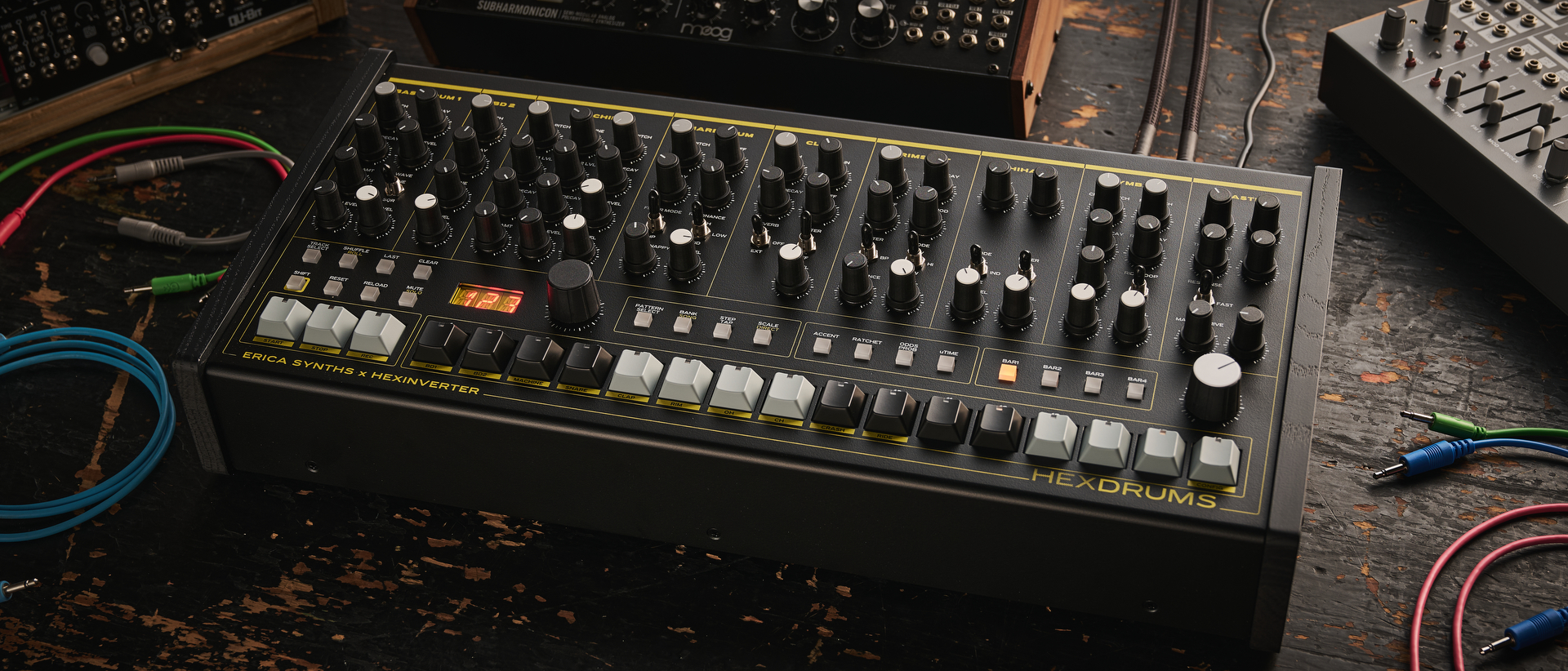 Erica Synths x Hexinverter HexDrums