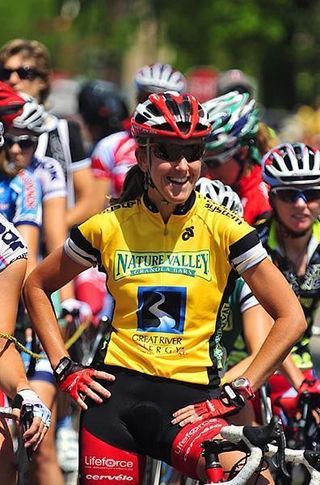 Kristin Armstrong (Cervelo-Lifeforce) won the Nature Valley Grand Prix in 2008