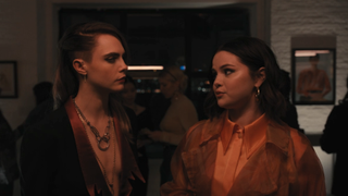 Cara Delevingne and Selena Gomez in Only Murders in the Building