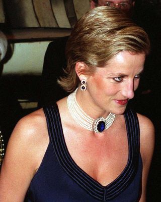 Princess Diana: The slicked-back crop