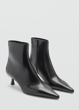 MANGO, Kitten Heel Ankle Boots - Women | Mango Usa