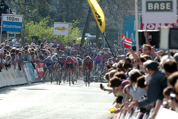 The final dash to the line