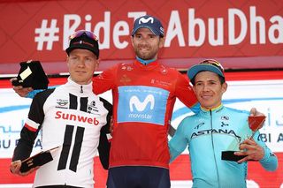 Alejandro Valverde wins overall title at Abu Dhabi Tour, Wilco Kelderman (Sunweb) was second and Miguel Angel Lopez (Astana) third