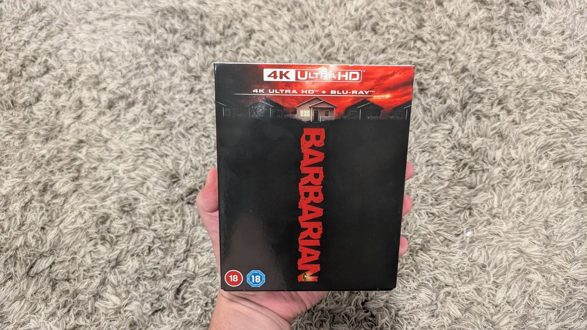 Barbarian 4K Blu-ray case