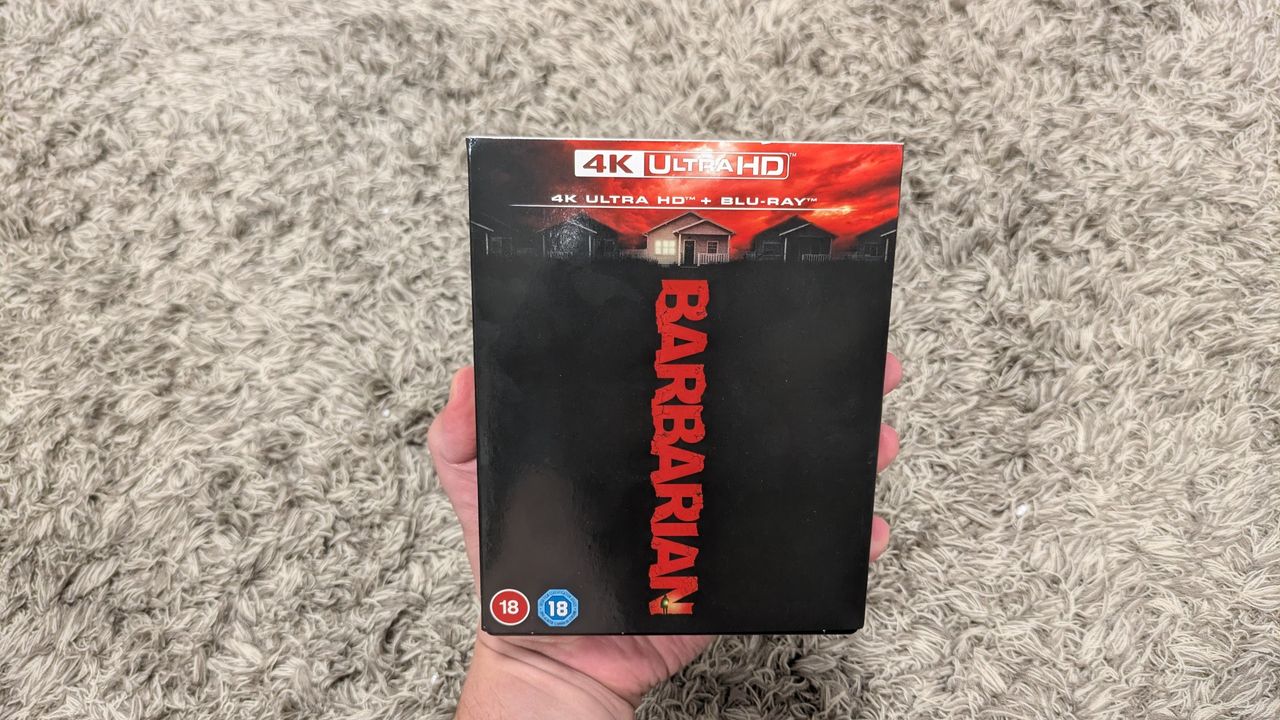 Barbarian 4K Blu-ray case