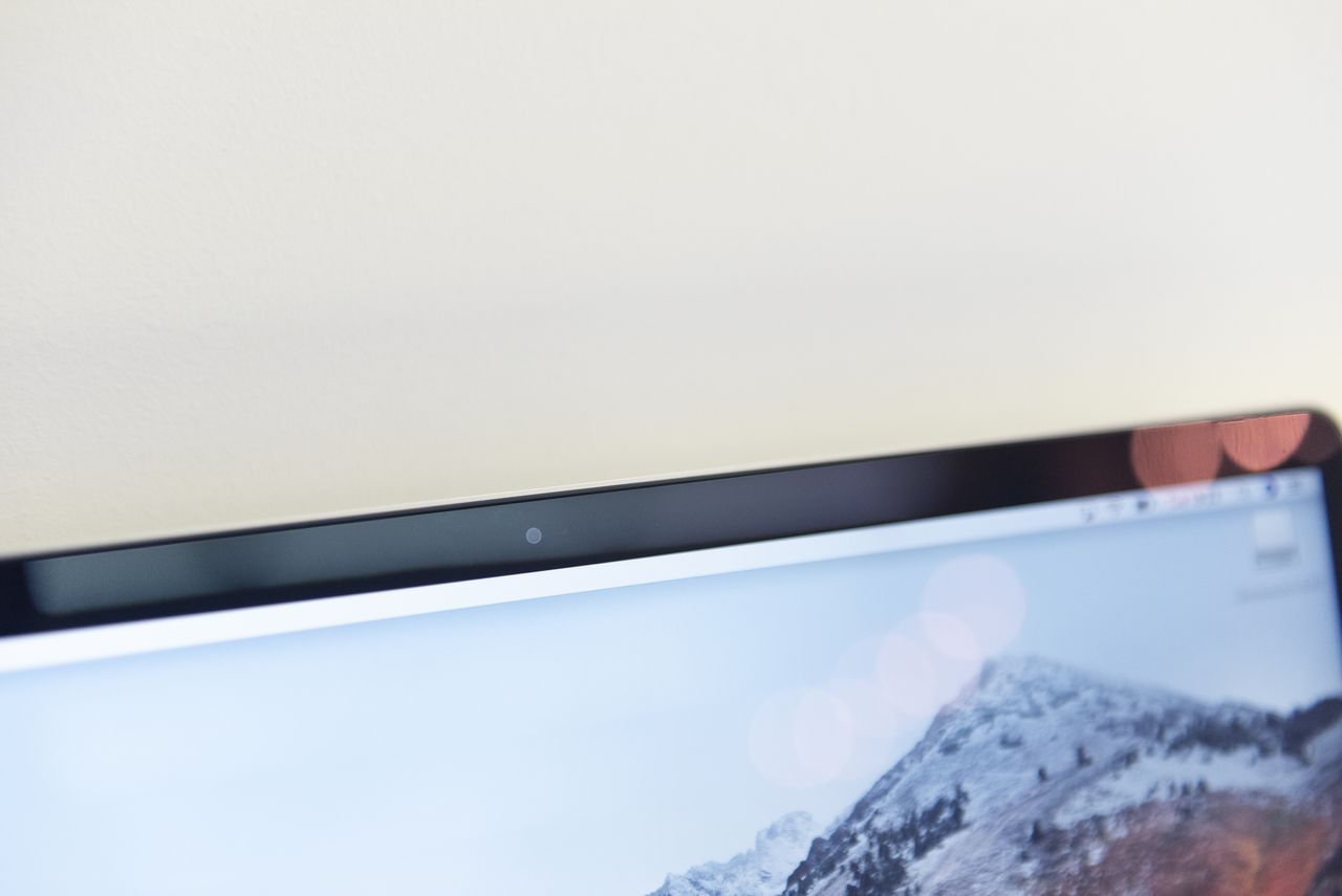 The Apple MacBook Pro 15in (2018) FaceTime HD camera