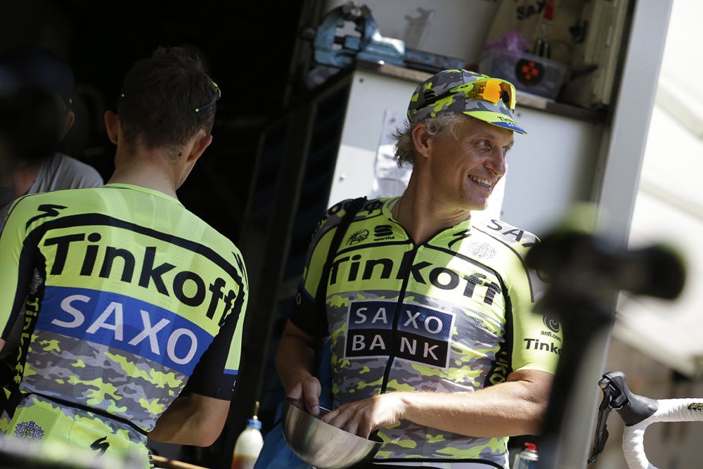 Oleg Tinkov on the Tour de France rest day
