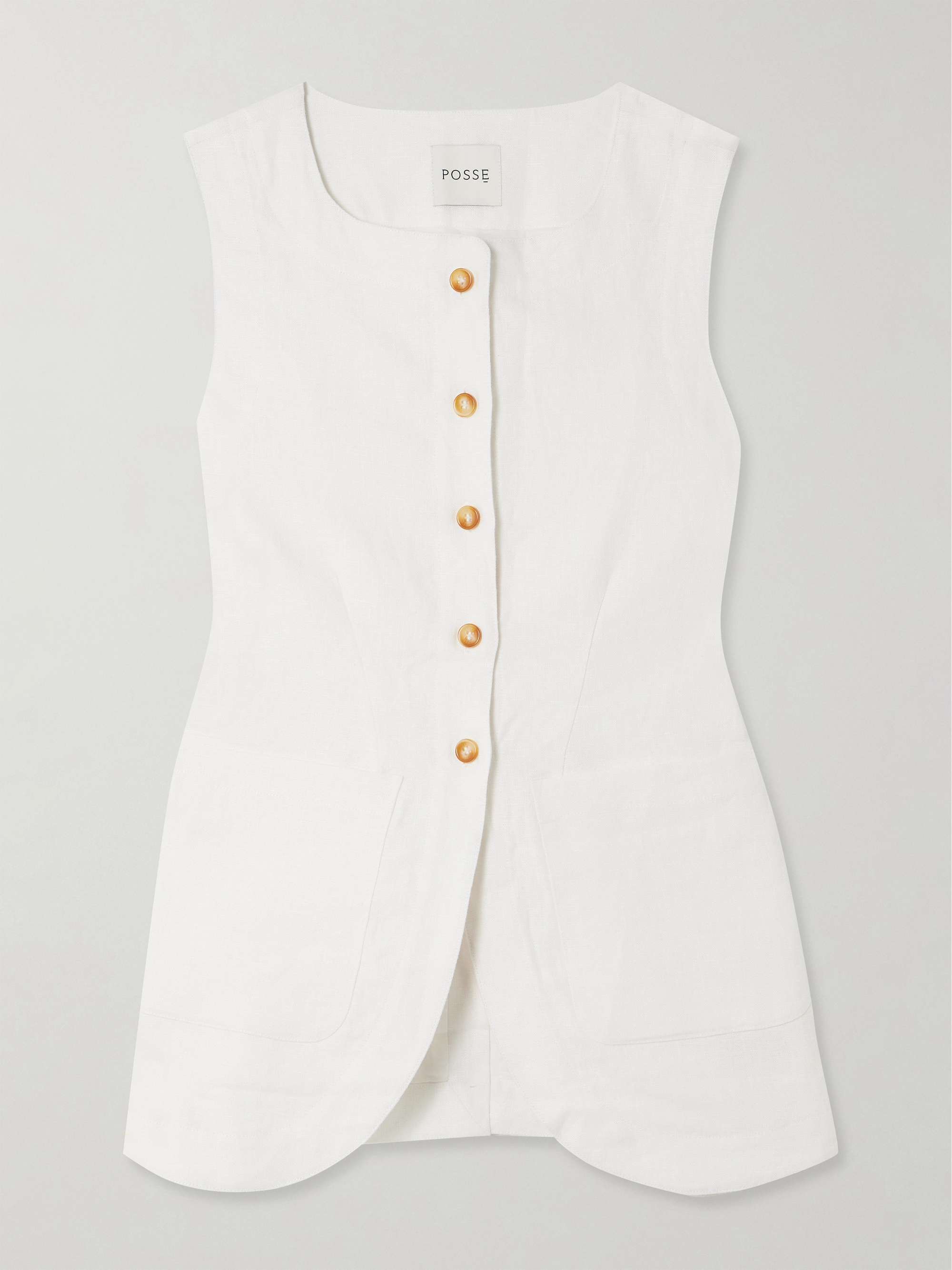 Emma Linen Vest