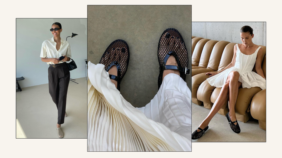 This Flat-Shoe Trend Has Fashion People Hooked, and It's Great With Jeans and Linen Skirts