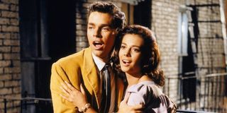 Tony and Maria in West Side Story.