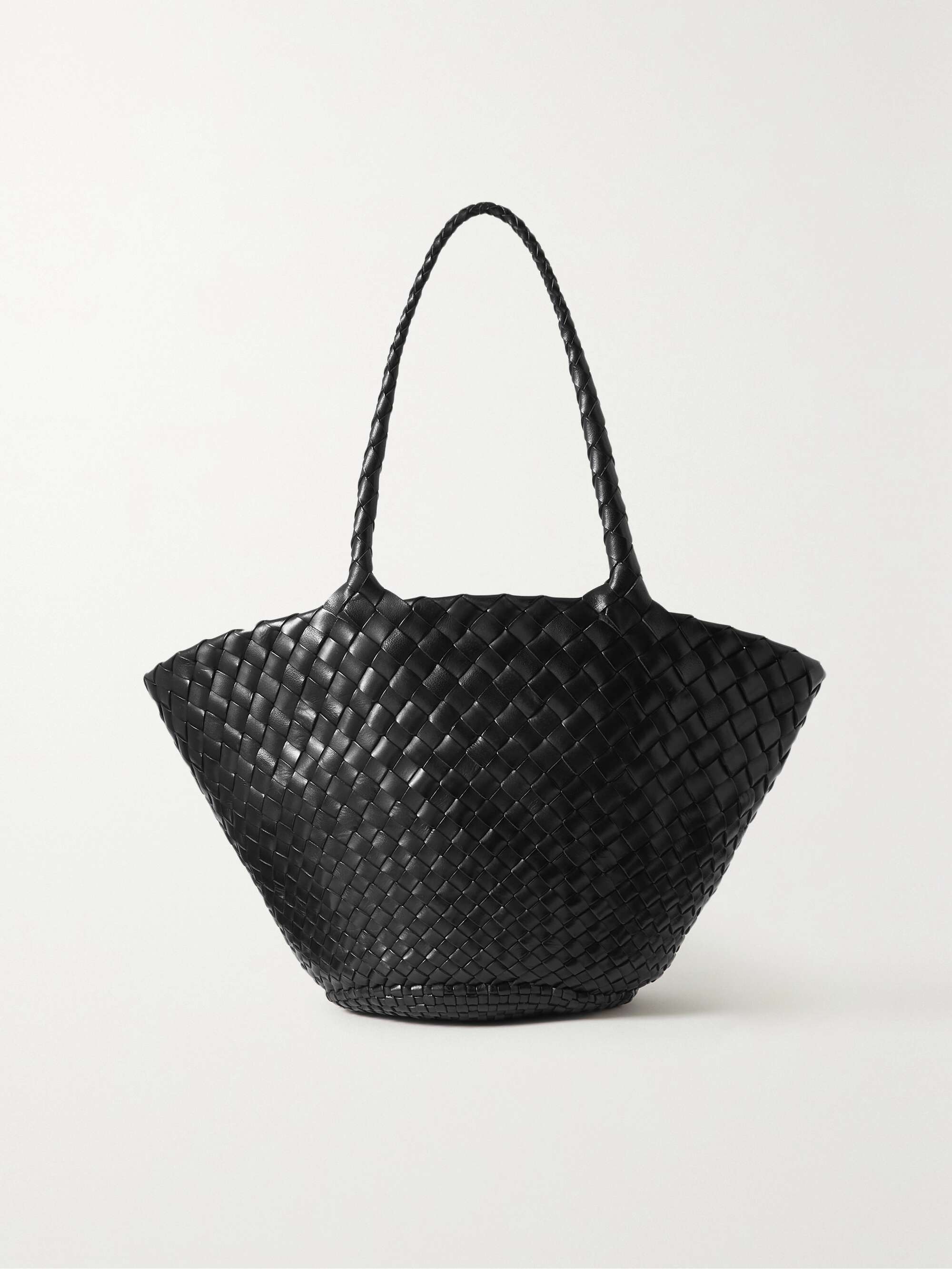 Aegola Woven Leather Tote