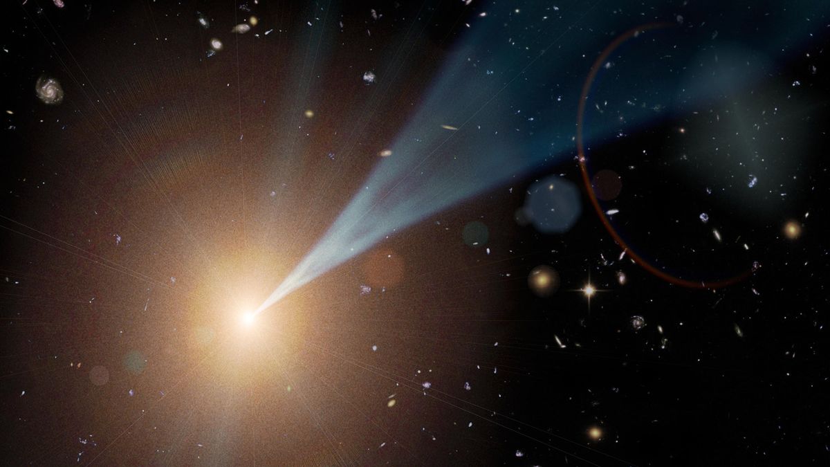 100 chorros de agujeros negros que apuntan a la liberación de la Tierra Controvertida teoría de la física