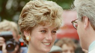 princess diana, princess of wales, visits the lighthouse project for aids victims west london picture taken 20th july 1992 photo by kent gavinmirrorpixgetty images