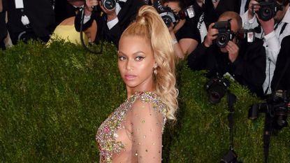 Beyonce on the red carpet