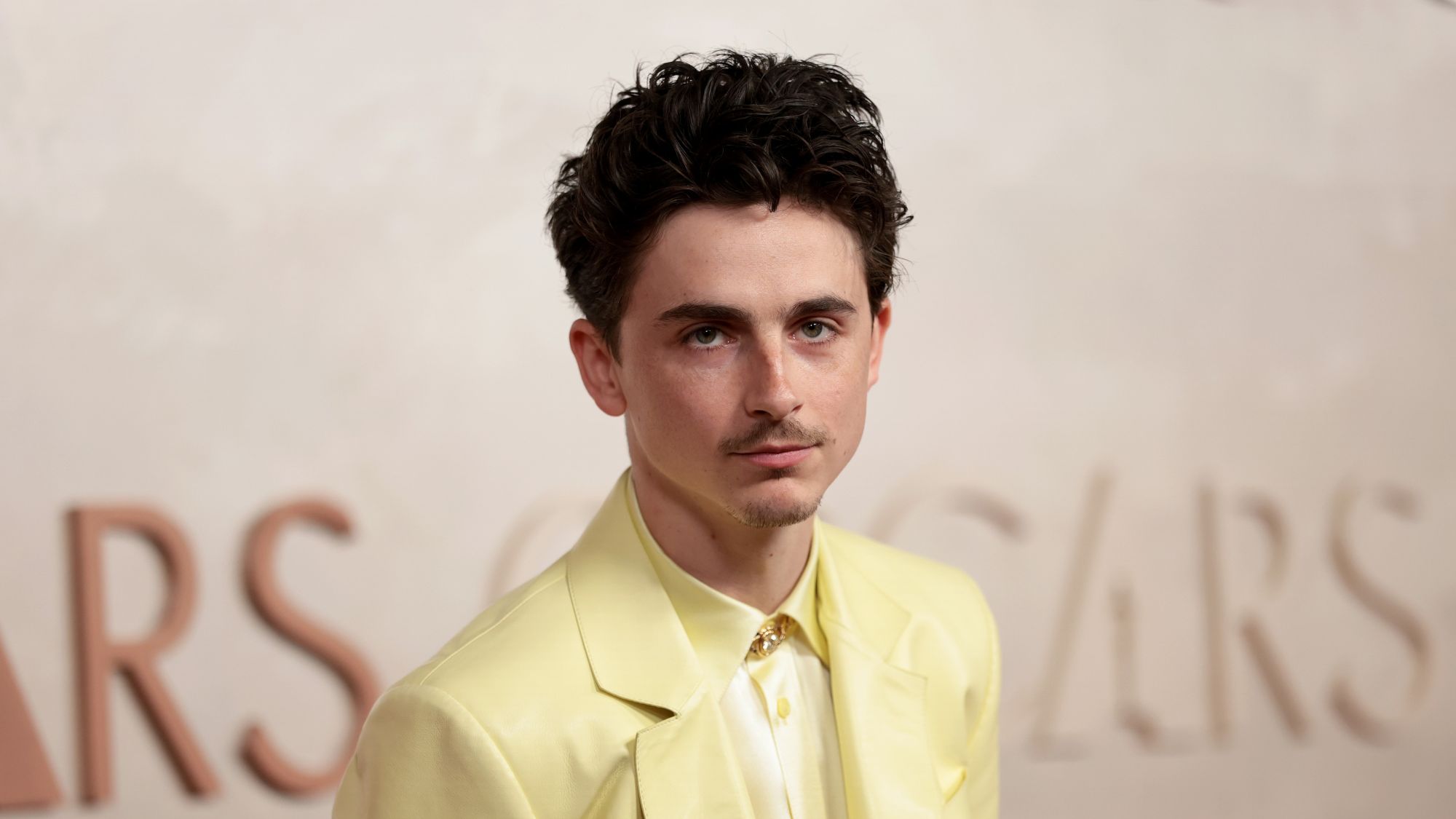 Timoth&amp;eacute;e Ch&amp;aacute;lamet attends the 97th annual Oscars in 2025