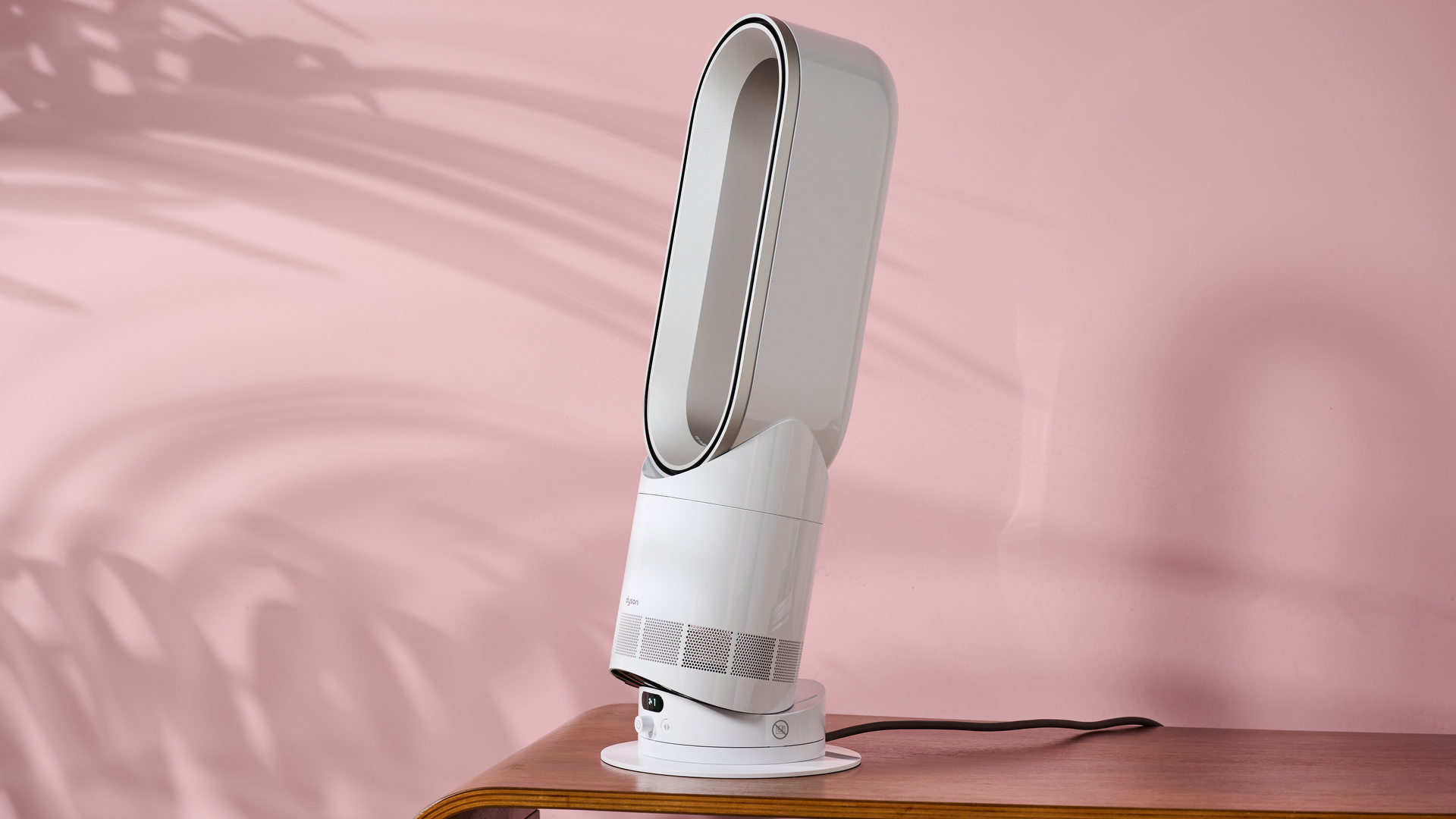 The Dyson Hot and Cool HF1 tilted back.