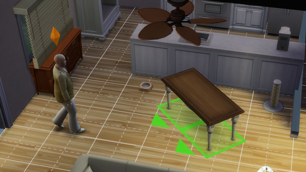 how to rotate roofs in sims 4
