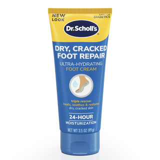 Dr. Scholl's Dry, Cracked Foot Repair Ultra-Hydrating Foot Cream Moisturizer, 3.5 Oz, Skin Care Foot Lotion With 25% Urea for Dry Cracked Feet, Heals and Moisturizes for Healthy Feet