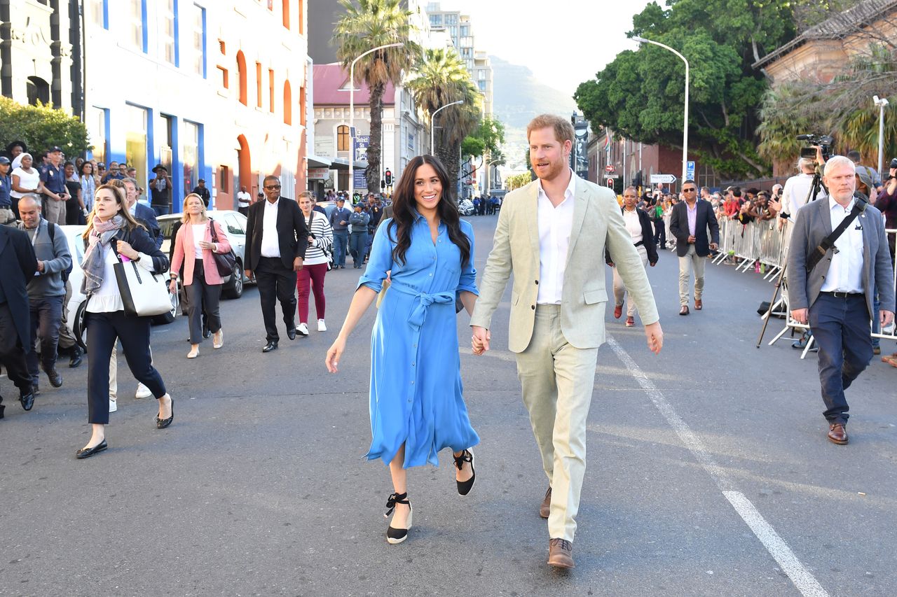 Meghan, Duchess of Sussex and Prince Harry, Duke of Sussex. 