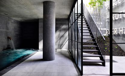 Pool at the St Vincents Place Residence designed by B.E Architecture