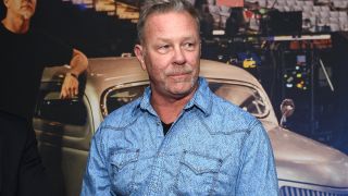 James Hetfield at the Petersen Automative Museum