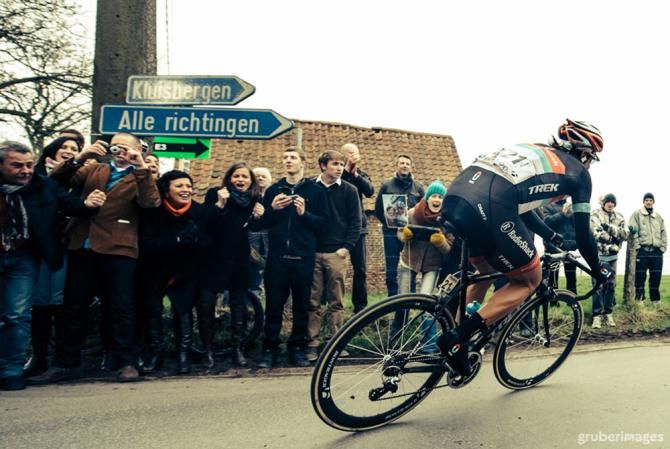 Fabian Cancellara (RadioShack) heads towards his third win in E3