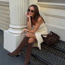 emma leger suede boots
