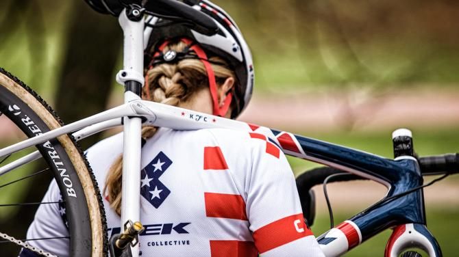 Compton carries the new Trek Boone bike