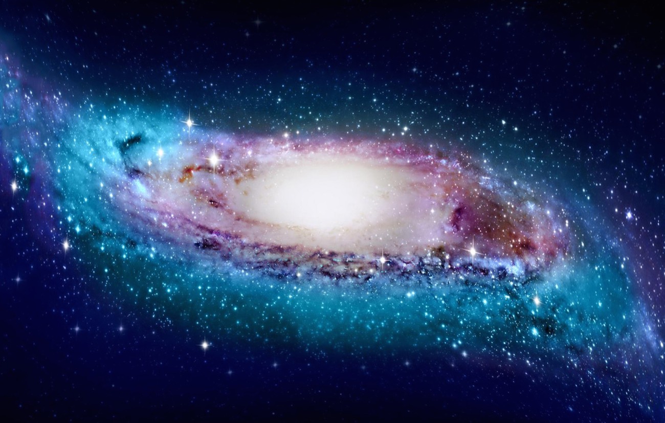 An illustration of the true shape of the Milky Way, with an S-like warp in the outer reaches of the disk.