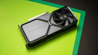 NVIDIA RTX 4070 Super Founders Edition on colorful background