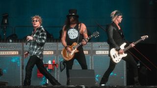 Guns N' Roses on stage