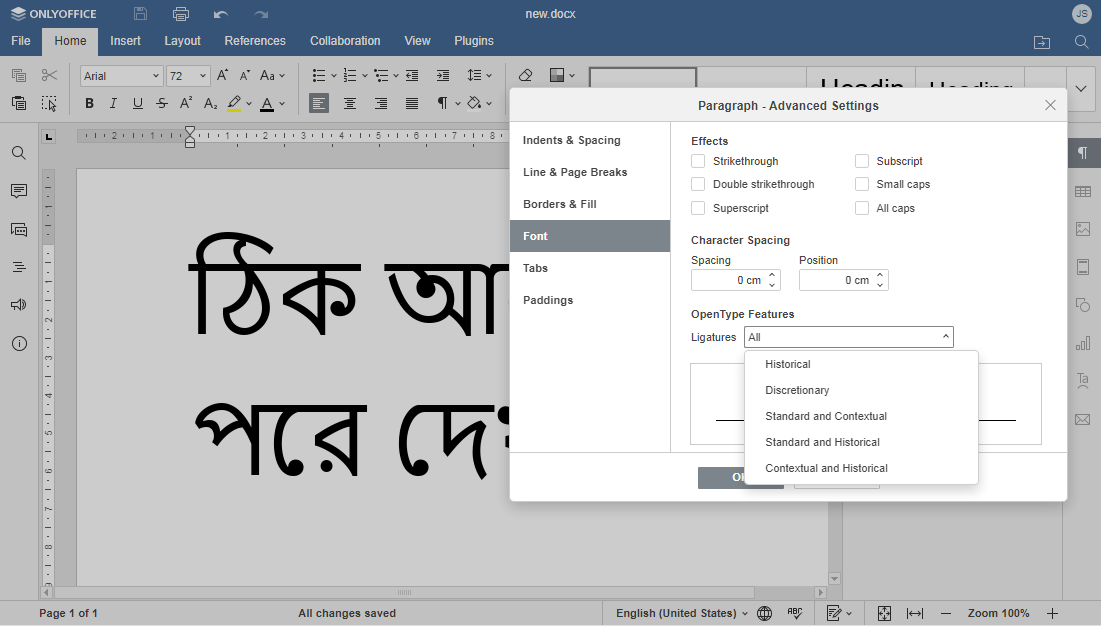 ONLYOFFICE 7.2