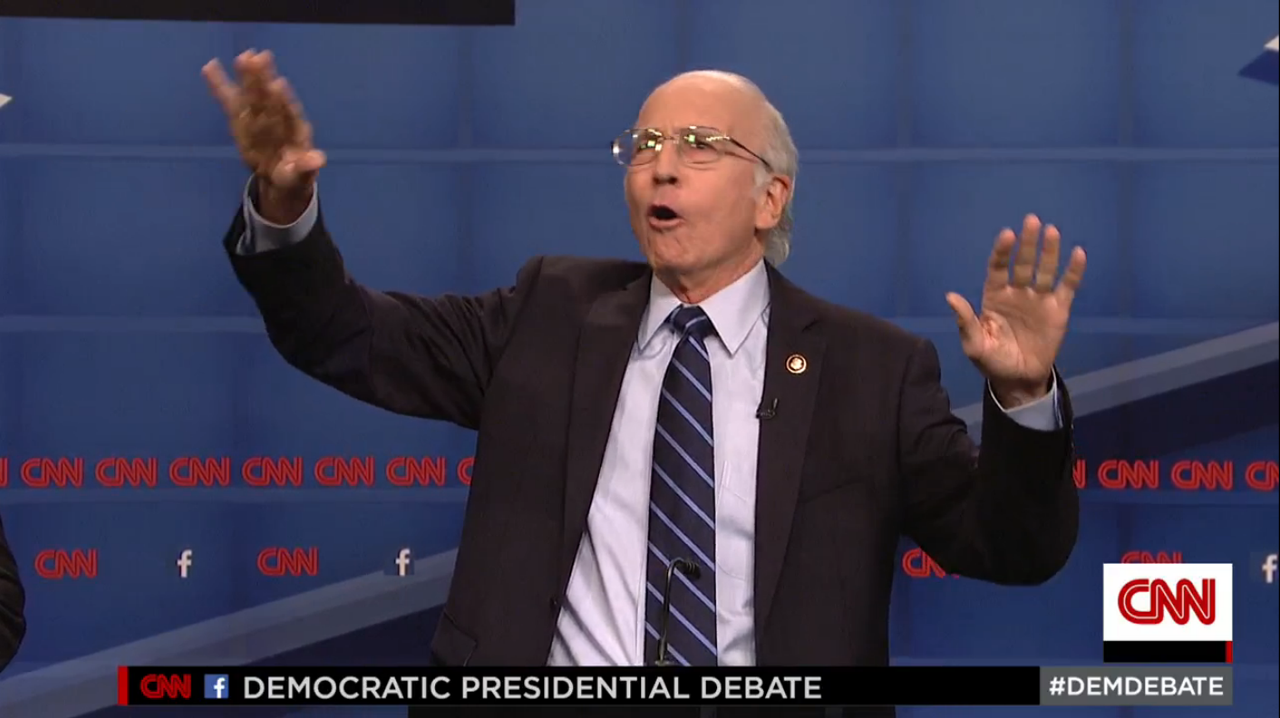 Larry David as Bernie Sanders