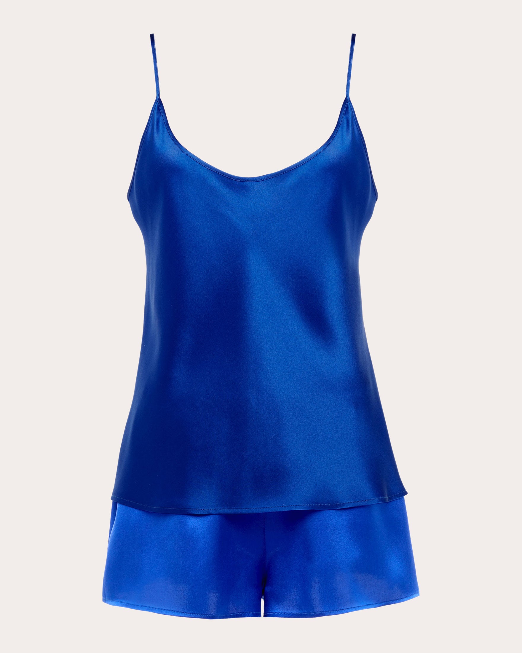 Silk-Satin Pajama Set