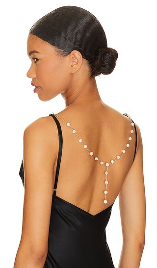 Mini Pearl Back Body Chain