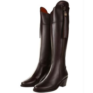 Fairfax & Favor Regina Heeled Leather Boots