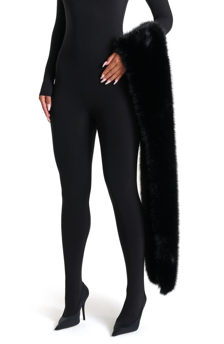 Faux Fur Shawl