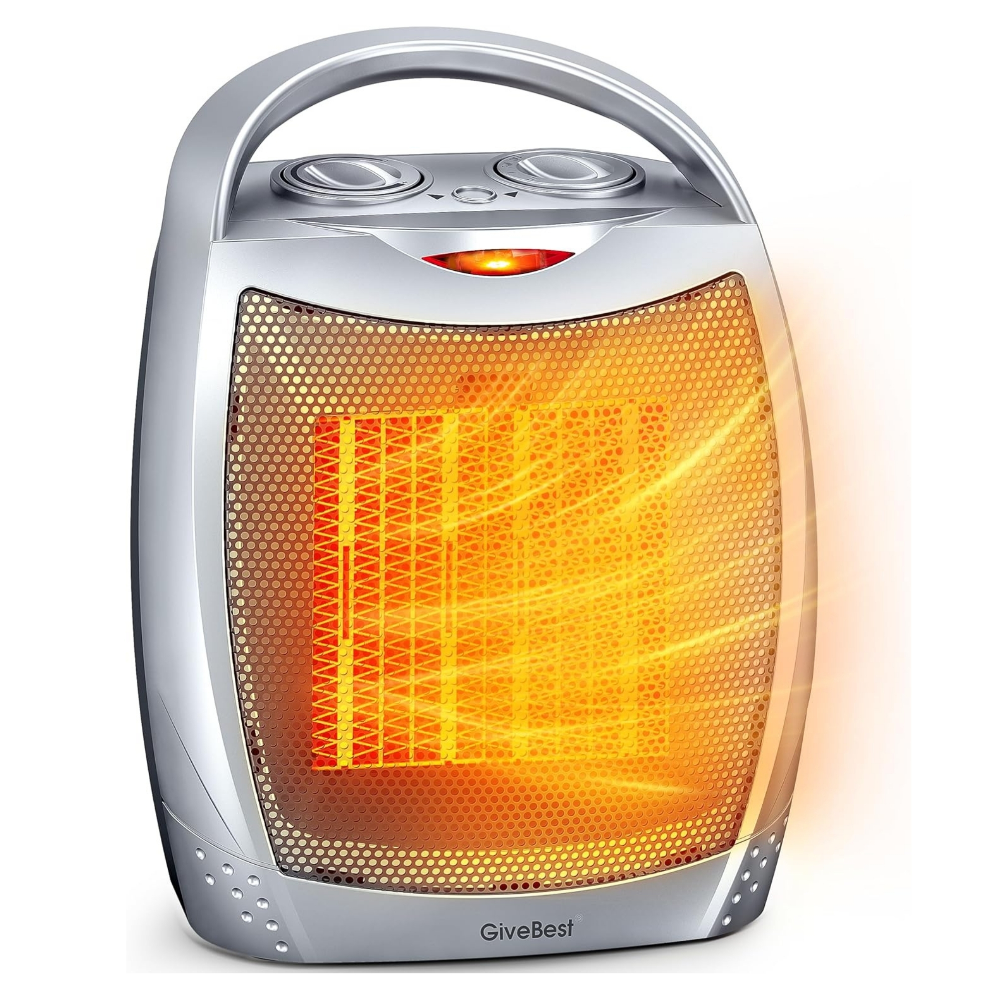 GiveBest Electric Space Heater against white background.