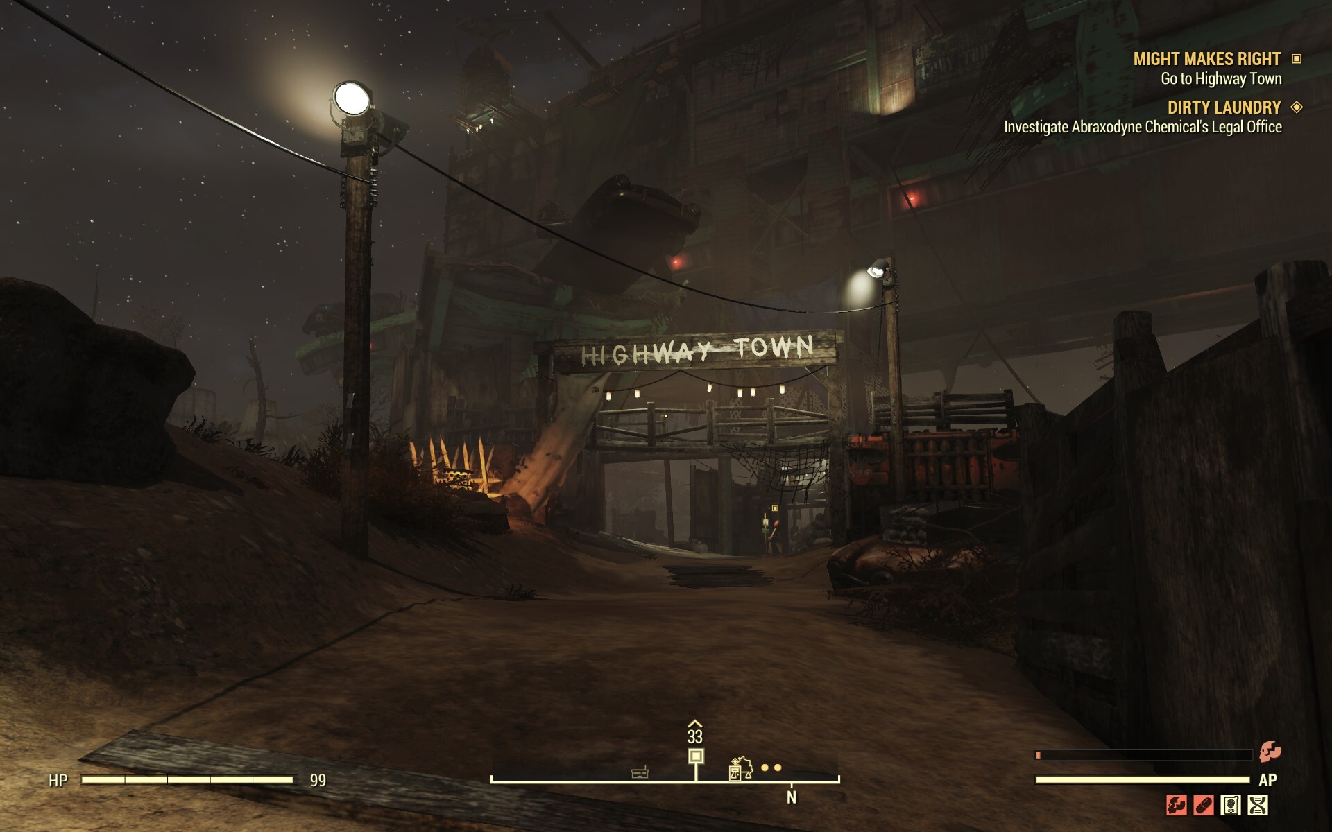 Highway Town entrance