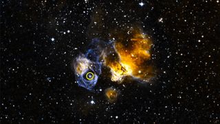 LMC P3 in DEM L241 in the Large Magellanic Cloud