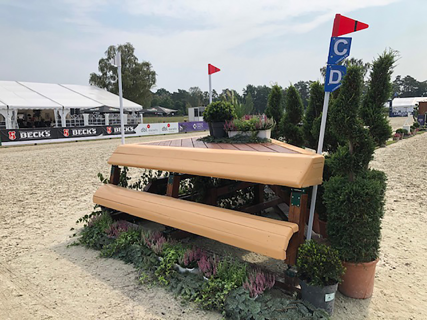 Fence 8cd direct route European Eventing Championships 2019