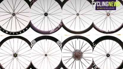 A collage of gravel wheels