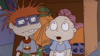 Chucky and Tommy on Rugrats