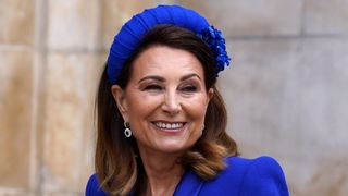 Carole Middleton arrives at the Coronation of King Charles III and Queen Camilla on May 6, 2023