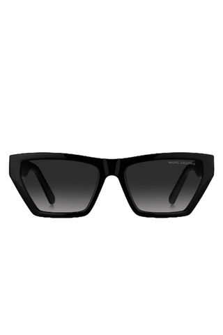 55mm Gradient Cat Eye Sunglasses