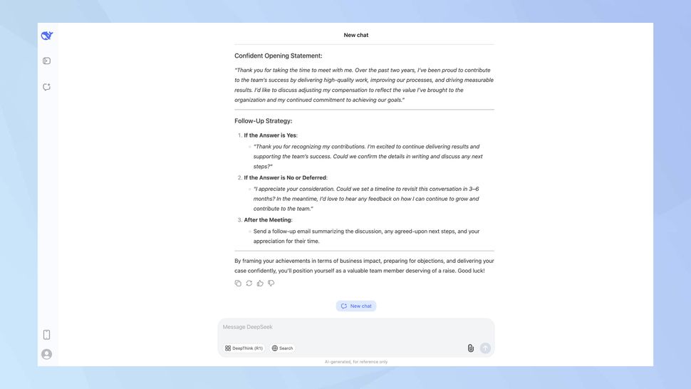 5 DeepSeek prompts to try first | Tom's Guide