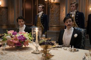 Harry Richardson and Blake Ritson in The Gilded Age
