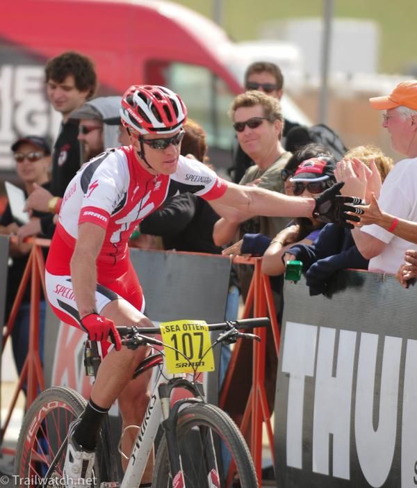 Max Plaxton (Specialized) paid back teammate Todd Wells today with some great team tactics late in the race